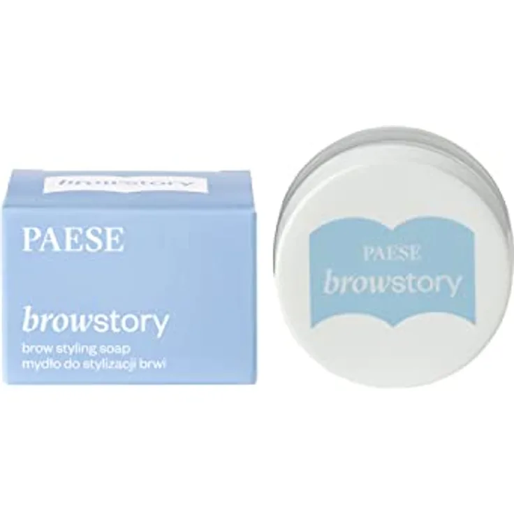 Paese Browstory Augenbrauengel-Pomade, für Fixation und Form, 8 g, transparente Textur