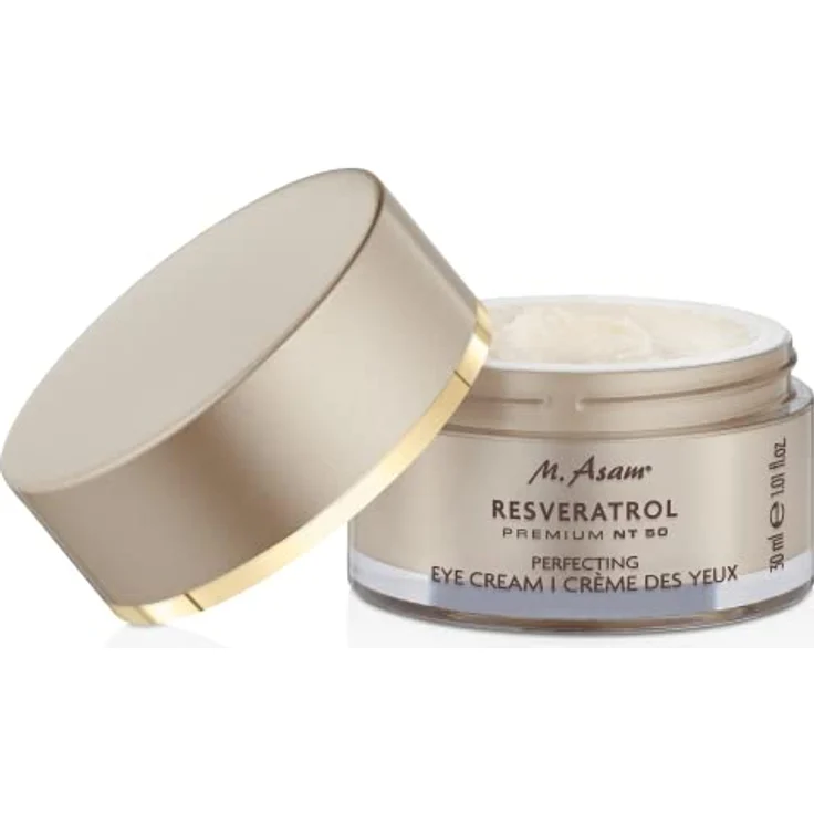 M. Asam Resveratrol Premium NT50 Perfecting Eye Cream (30ml) – Anti Aging Augencreme mit Resveratrol & Hyaluron glättet Augenfältchen, Straffende Augenpflege - Preisvergleich – Bild 4