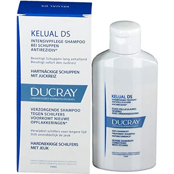 Ducray Kelual DS Shampoo, Behandlung für Dermatitis, 200 ml (2 x 100 ml)
