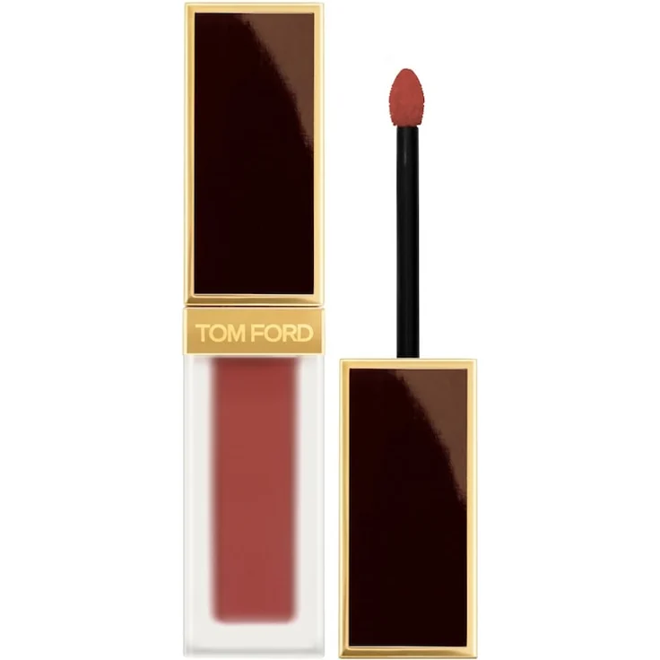 TOM FORD Liquid Lip Luxe Matte, Lippenstift 6 ml, Farbe 121 Lark, langanhaltende, abriebfeste Formel mit schwarzem Rosenextrakt