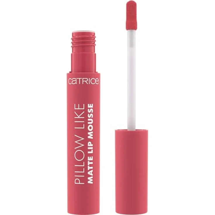 CATRICE Pillow Like Matte Lip Mousse Liquid Lipstick, blurrendes mattes Finish, langanhaltende, aufbaubare Farbintensität – Bild 1