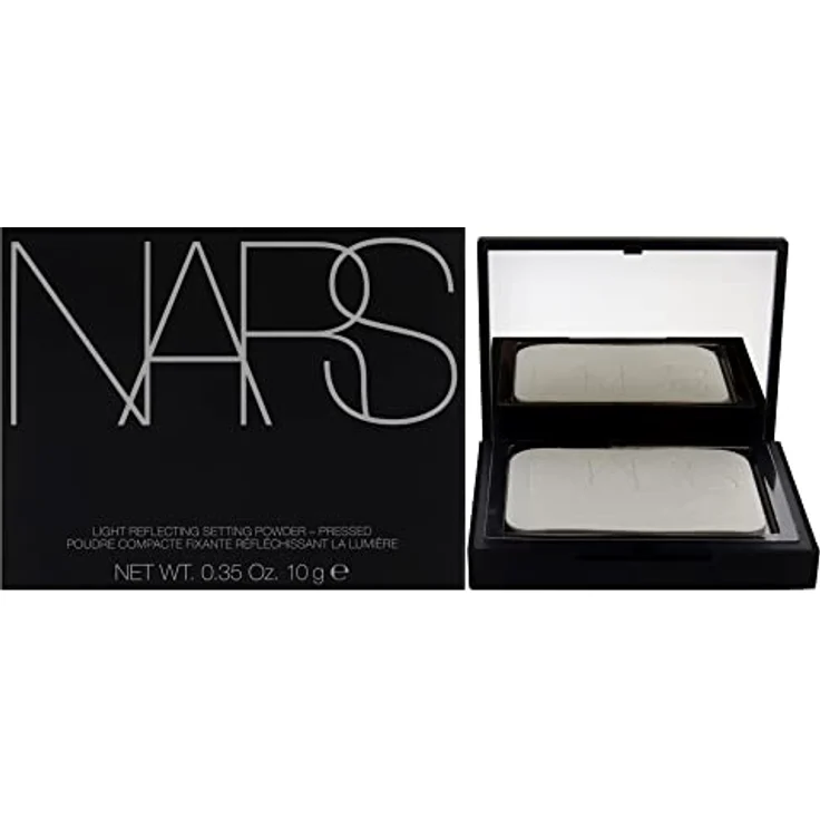 NARS Light Reflecting MINI SETTING POWDER, Pressed Puder 10 g - Farbe Crystal, leichte Textur, fixiert Make-up, Photochromic-Technologie – Bild 1