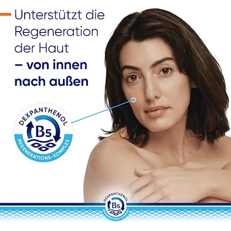 BEPANTHOL DERMA Feuchtigkeitsspendende Gesichtscreme mit LSF 25, für empfindliche und trockene Haut, mit Dexpanthenol, 50 ml Pumpflasche – Bild 3