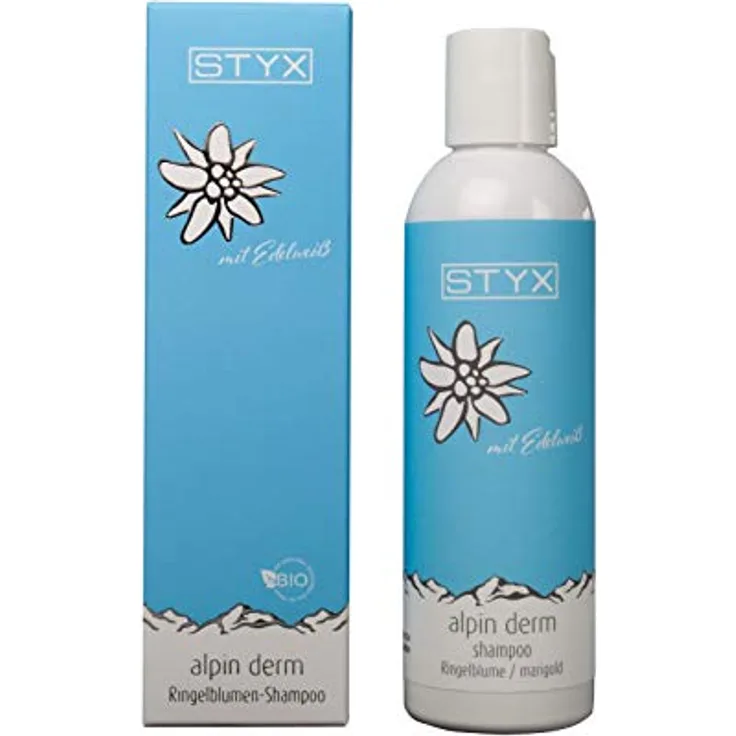 STYX Alpin Derm Ringelblumen-Shampoo mit Edelweiß 200ml