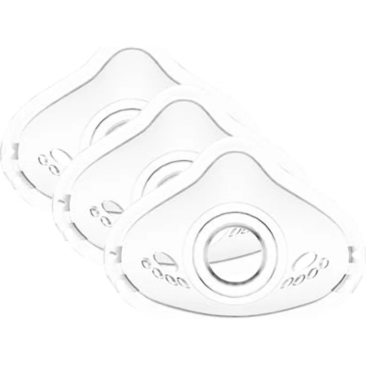 IEA Medical Inhalationsgerät Zubehör Inhalationsmasken Kinder, 3er Set für IEA Medical Inhalator, ergonomische Passform, hygienisch und wiederverwendbar – Bild 1