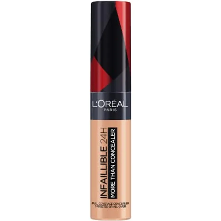 L'Oréal Paris Concealer zum Abdecken und Auffrischen, Für ein deckendes Finish und bis zu 16H Halt, Infaillible More Than Concealer, Farbe: 327 Cashmere, 11 ml