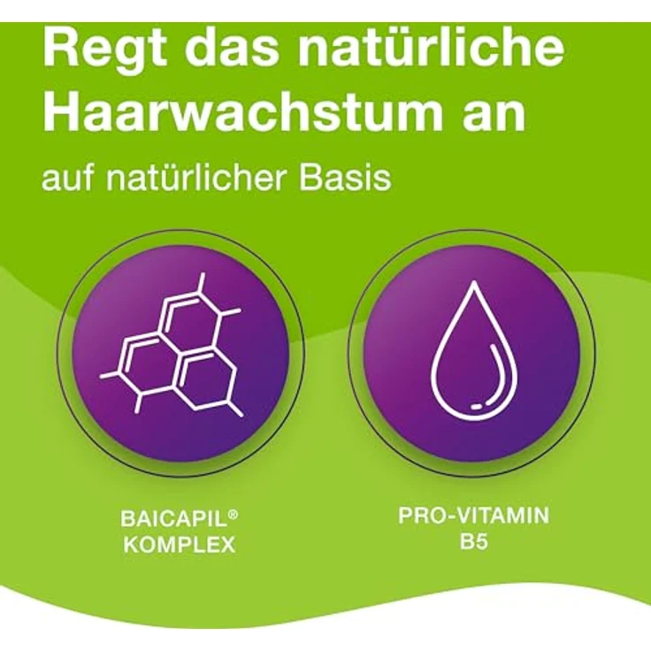 Priorin Liquid, Haarserum gegen Haarausfall, pflanzlich mit Pro Vitamin B5 und Baicapil, für volleres Haar nach 12 Wochen, 50 ml – Bild 4
