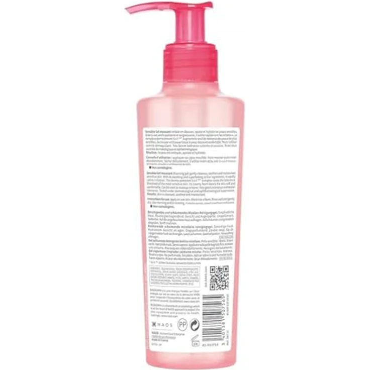 Bioderma Sensibio gel Moussant Nettoyant Douceur gel Empfindliche Haut 200 ml, für Damen und Herren – Bild 2