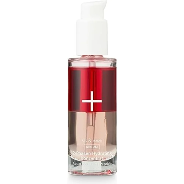 i+m Naturkosmetik 2-Phasen Hydrating Konzentrat 30ml · Feuchtigkeitsserum & Regenerationsöl für Gesicht · Bio Gesichtspflege mit Hyaluron & Aloe Vera · Vegan – Bild 2