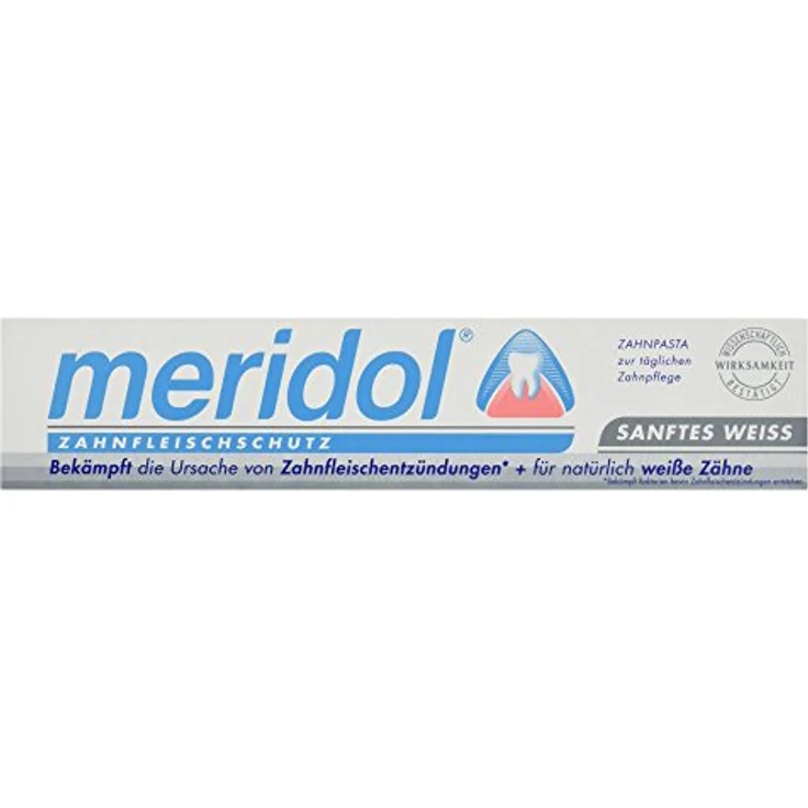 Meridol Sanftes Weiss 75 ml, für saubere Zähne & frischen Atem – Bild 2