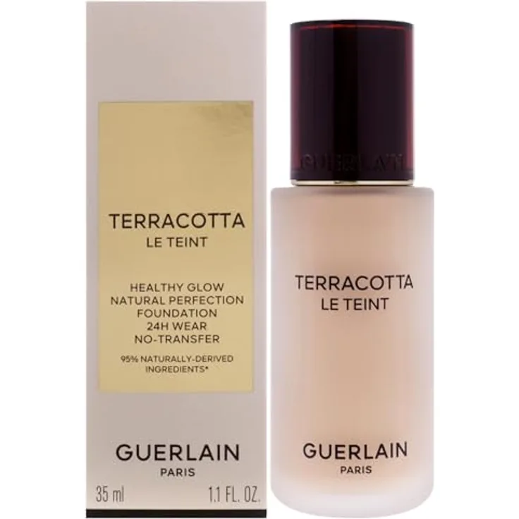 Guerlain Terracotta Le Teint Foundation – 2N Neutral für Frauen – 28 g, Natürlich, Mittel, Leuchtend