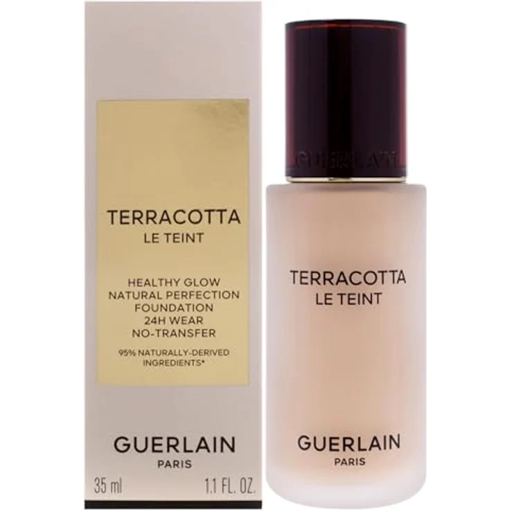 Guerlain Terracotta Le Teint Foundation – 2N Neutral für Frauen – 28 g, Natürlich, Mittel, Leuchtend – Bild 1