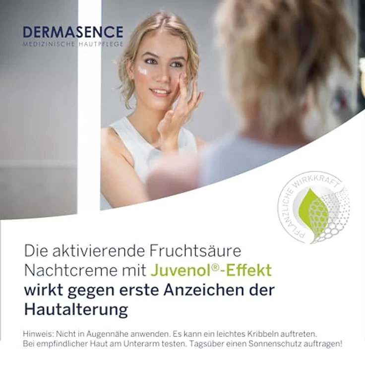 DERMASENCE Hyalusome Aktivierende Fruchtsäure Creme, 50 ml - Intensiv aktivierende Creme mit Vitamin C und 8% Glycolsäure, Feuchtigkeitsspendend, Hautschützend, 50 ml – Bild 3
