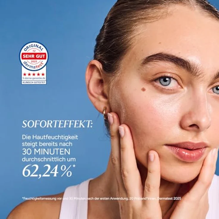 Junglück Hydration Booster Gesichtsserum, 30 ml mit 1,5% Hyaluronsäure und intensiver Feuchtigkeitsversorgung – Bild 2