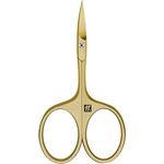 Zwilling Nagelhautschere Premium Gold 95 mm, Für feinen Schnitt der Nagelhaut und Hautresten, Sichere Nagelpflege, Scharfe Schneide