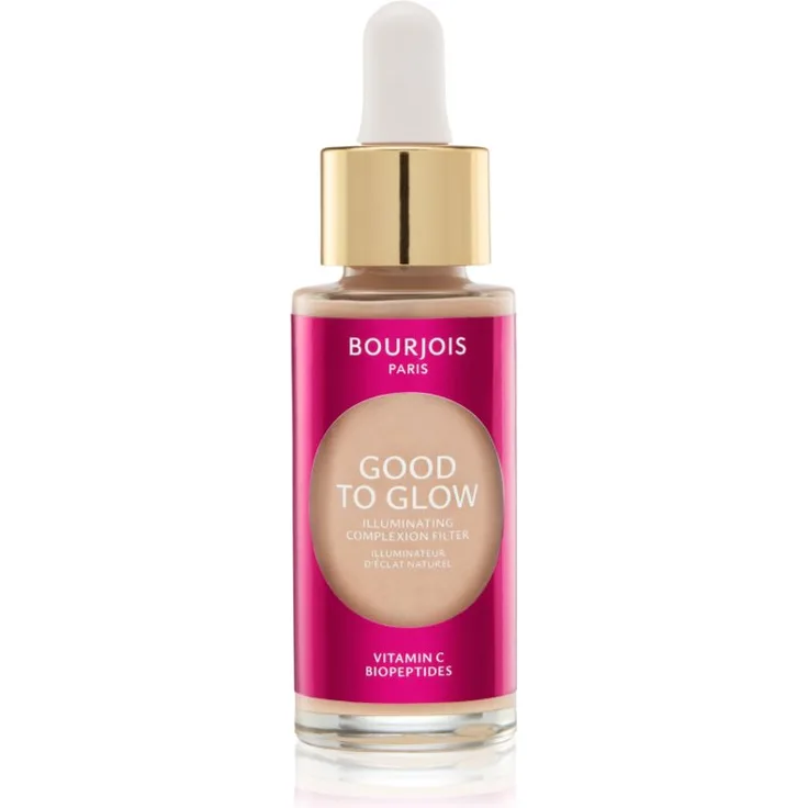 Bourjois Good to Glow Primer, Make-up Grundierung, 30 ml, Farbton 001 Fair, vegan