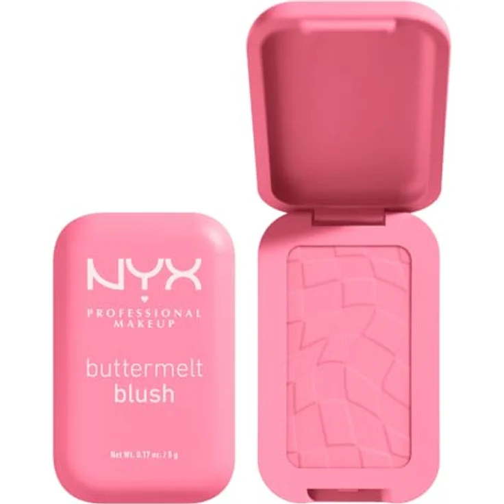 NYX Professional Makeup Buttermelt Blush, Puderrouge in Farbton 02 Butta Together, 5 g, vegan mit leichter Textur und Langzeiteffekt – Bild 1