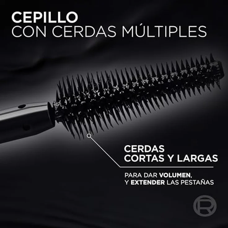 L’Oréal Paris Panorama Volumen-Mascara, intensive Farbe, verlängert und verdichtet, All Night Black, 9.9 ml – Bild 9