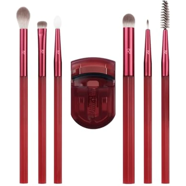 REAL TECHNIQUES Solar Power MOLTEN METALLIC Eye-Set - Professionelle Make-up-Pinsel für präzise Anwendung – Bild 1