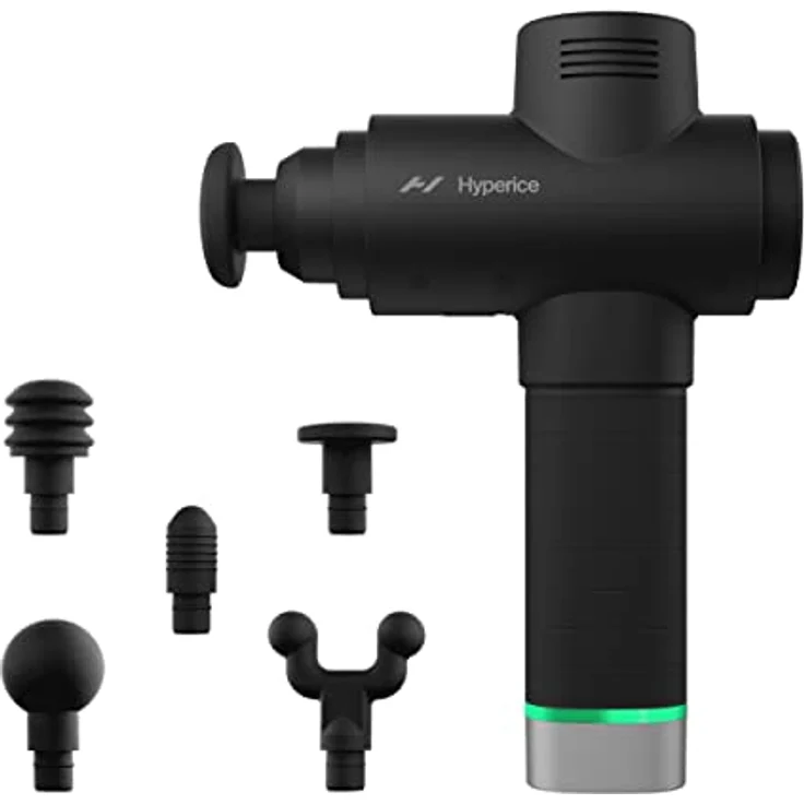 Hyperice Hypervolt 2 Pro, Massagepistole mit 90 Watt Motor, 5 Geschwindigkeitsstufen, Bluetooth, matt-schwarz – Bild 1