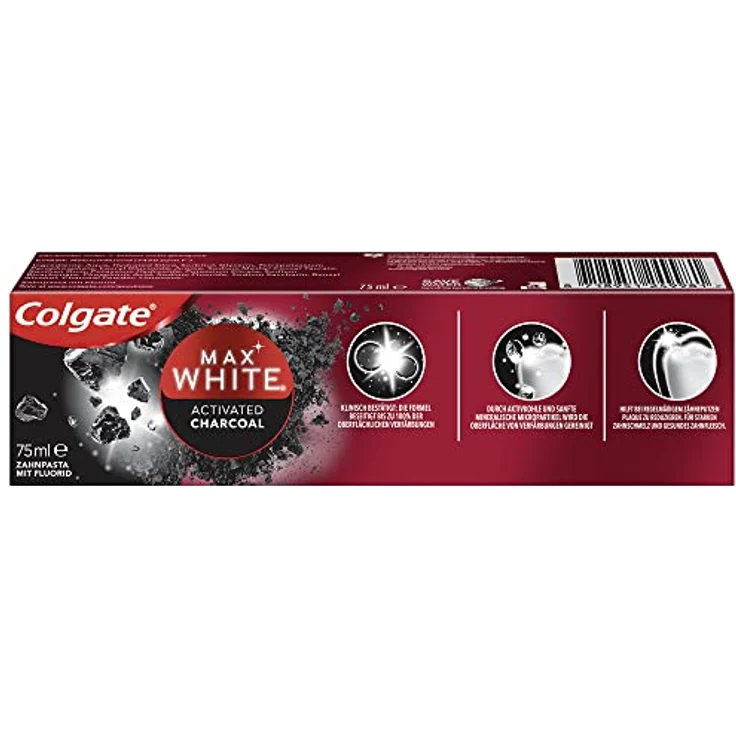 Colgate Max White Expert Charcoal Zahnpasta, 75 ml – Bild 4