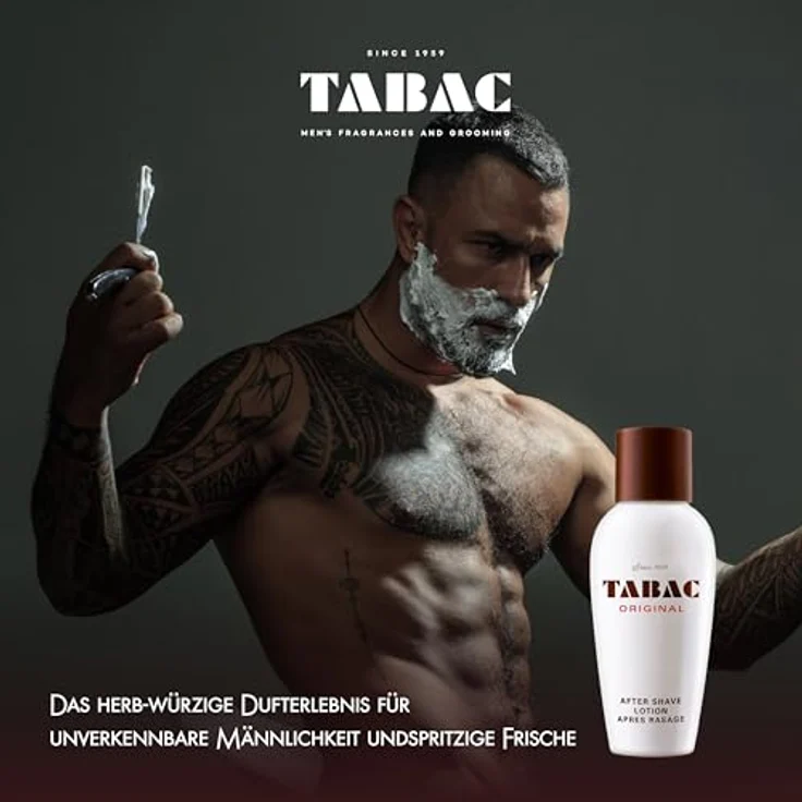 Tabac Tabac Original After Shave Lotion Maxi 300 ml – Bild 4