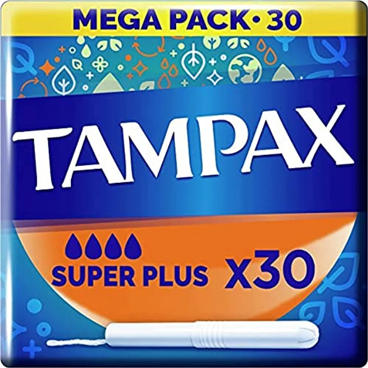 Tampax SUPER-PLUS Tampons 30 Stück – Bild 2