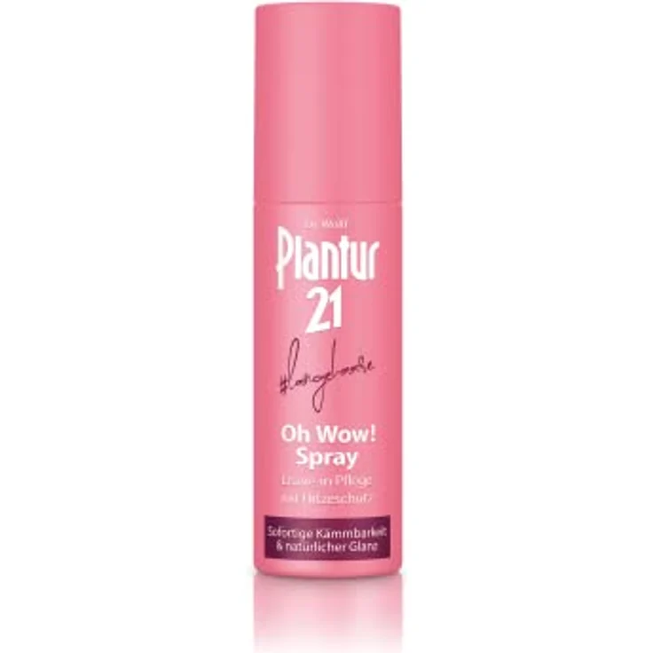 Plantur 21 #langehaare Oh Wow! Spray, Leave-in Pflege mit Hitzeschutz bis 230°C, 100 ml, für sofortige Kämmbarkeit und natürlichen Glanz – Bild 1