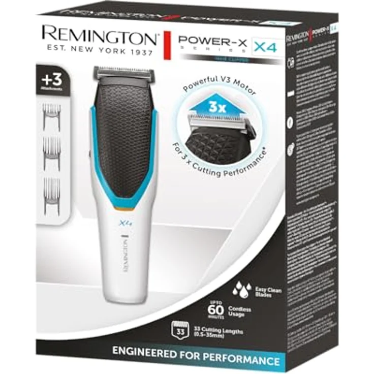 Remington HC4000 Power-X Series X4 Haarschneider Weiß – Bild 12