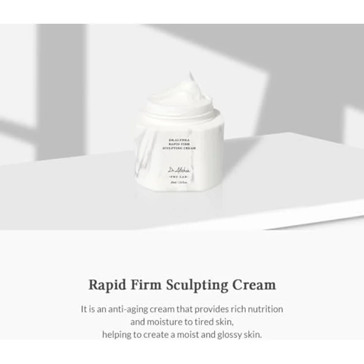 Dr. Althea Rapid Firm Sculpting Cream, Gesichtscreme mit Edelweiss-Extrakt, Kollagen und Hyaluronsäure, 45ml – Bild 2