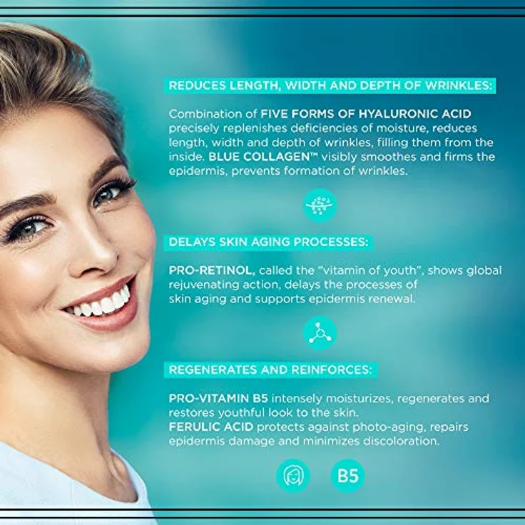 Eveline Hyaluron Expert 60 Aktywnie 50 ml – Bild 4