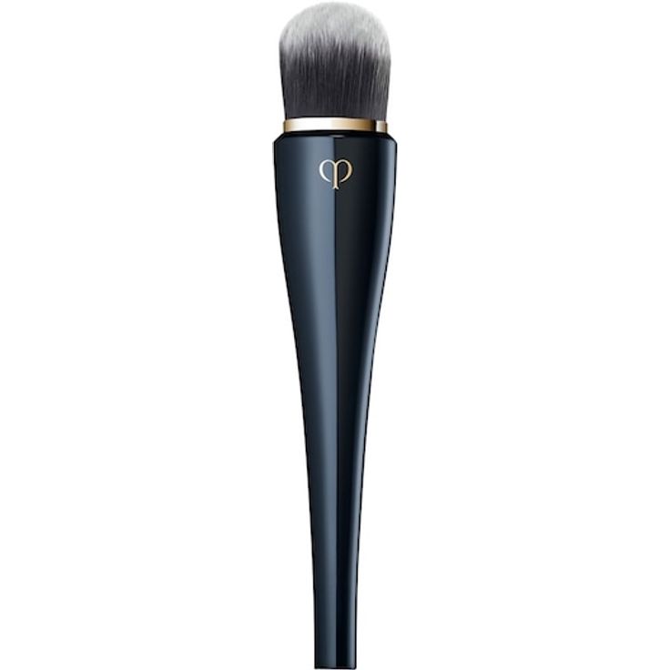 Clé de Peau Beauté Light Coverage Foundation Brush, Make-up-Accessoire für flüssige und cremige Foundations, mit dichten, weichen Borsten und elegantem Design