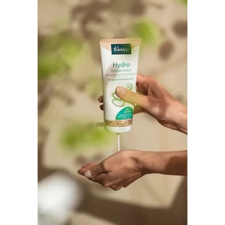 Kneipp Hydro Körperlotion - Bodylotion mit Bio Aloe-Vera-Extrakt und Panthenol - 200ml – Bild 3