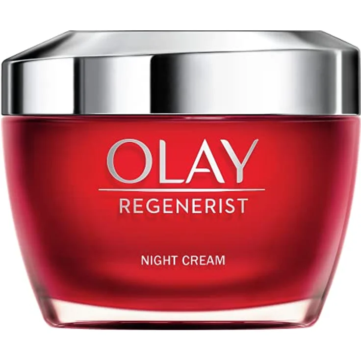Olay Regenerist 3 Point Age Defying Nachtcreme, intensive Anti-Aging Formel, 50ml, ohne Parfüm – Bild 1
