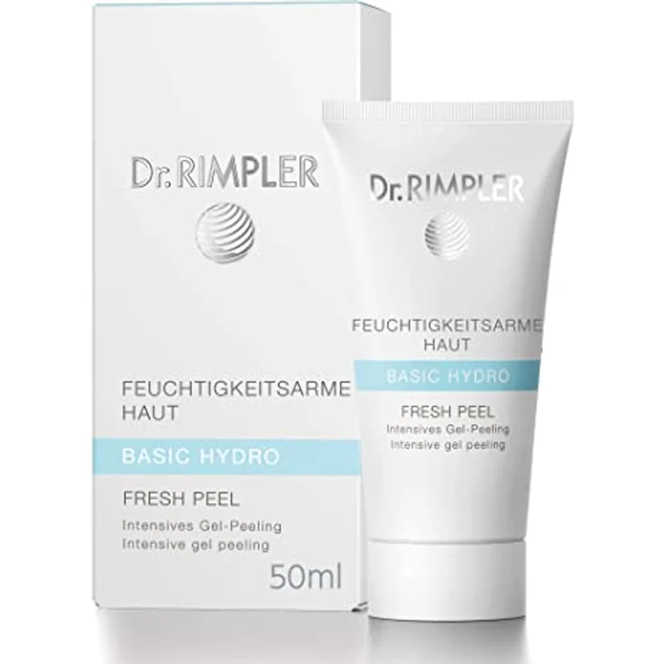Dr. Rimpler Gesichtspeeling "Hydro Fresh Peel" I Reinigungsgel für ein absolut reines Hautgefühl I Gel-Peeling I verfeinert das Hautbild, 50ml – Bild 1