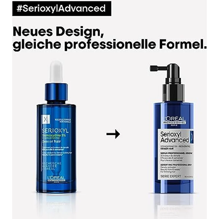 L'Oréal Professionnel Kräftigendes Haarwachstums-Serum für dichteres Haar, Aktiviert das Haarwachstum, Serioxyl Advanced Density Activator, 90 ml – Bild 3