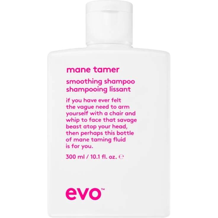 EVO Smooth Smoothing Shampoo, glättendes Shampoo für strapaziertes Haar, 300 ml, vegan, ohne Sulfate