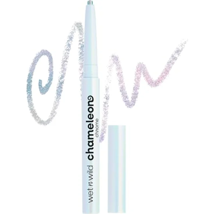 Wet n Wild Chameleon Chrome Metallic Eyeliner, Electric Prism, 0.2 g - Holografischer Effekt, wasserfest, vegan – Bild 1