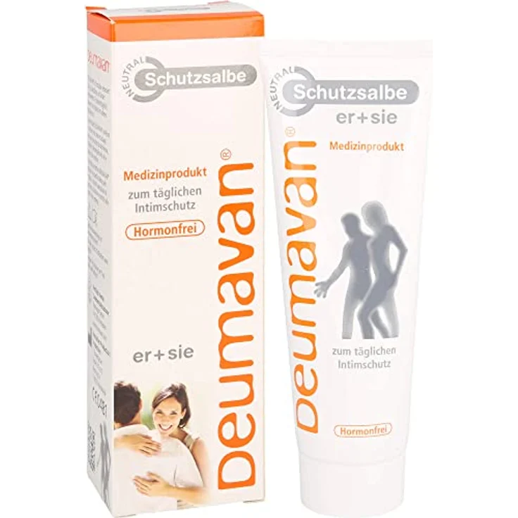 Deumavan Schutzsalbe neutral Tube Medizinischer Intimhautschutz zur Schmerz- und Juckreizlinderung für Sie & Ihn 125 ml – Bild 3