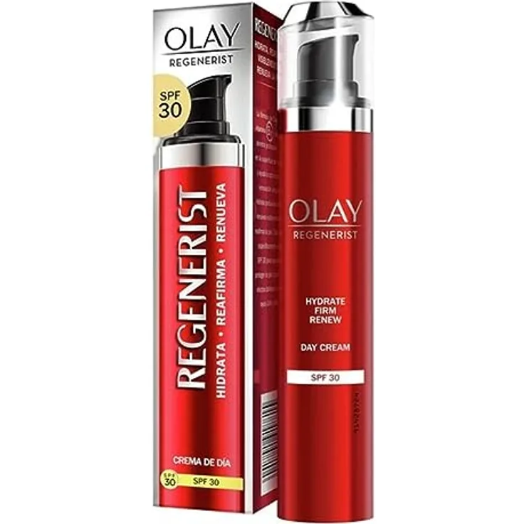 Olay Regenerist Crema Facial De Día Con SPF 30, Fórmula Con Vitamina B3 Y Niacinamida, 24 H De Hidratación, 50 ml, Gesichtscreme mit langanhaltender Feuchtigkeit, 50 ml