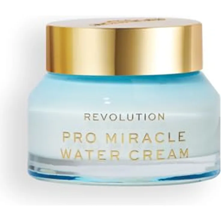 Revolution Beauty London, Miracle Water Cream, Feuchtigkeitsspendende Gel-Creme mit Hyaluronsäure & Niacinamid, 50 ml