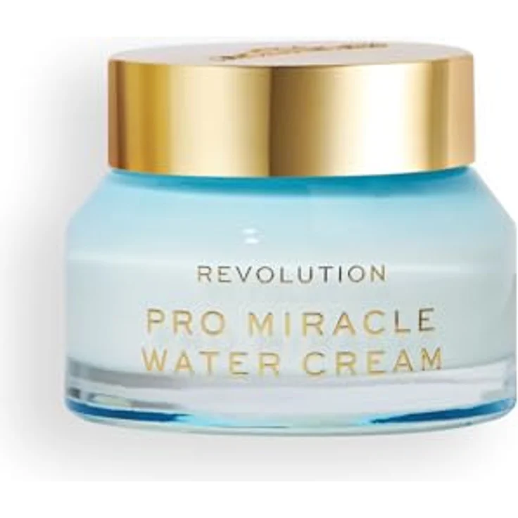 Revolution Beauty London, Miracle Water Cream, Feuchtigkeitsspendende Gel-Creme mit Hyaluronsäure & Niacinamid, 50 ml – Bild 1