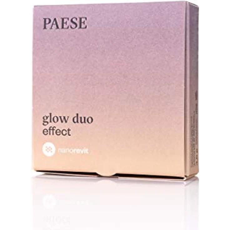 Paese Cosmetics Nanorevit Glow Duo Effect, Blush and Highlighter, 4.5g, Gesichtsformendes Make-up – Bild 4