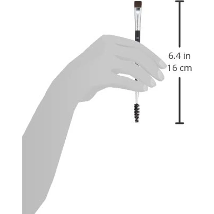 Anastasia Beverly Hills Brush #20, flacher blending Pinsel mit synthetischen Borsten und Spoolie-Ende für natürliche Highlights – Bild 3