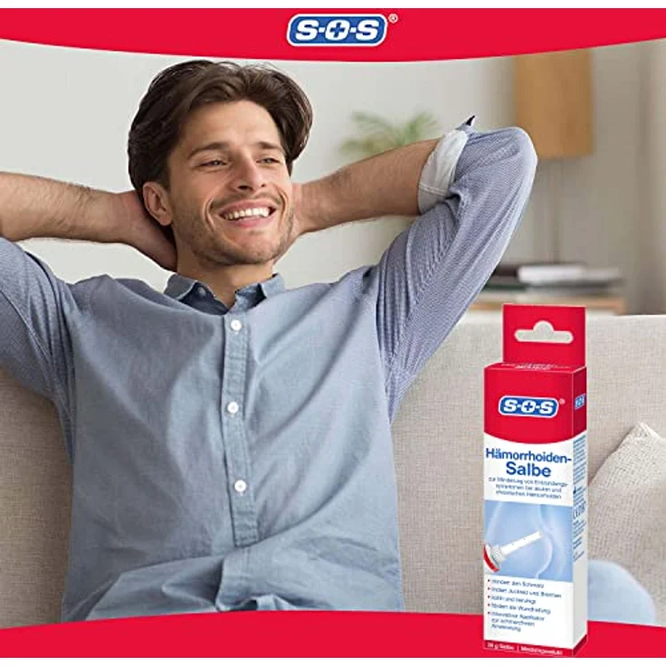 SOS Hämorrhoiden-Salbe Körpercreme 30 g – Bild 3