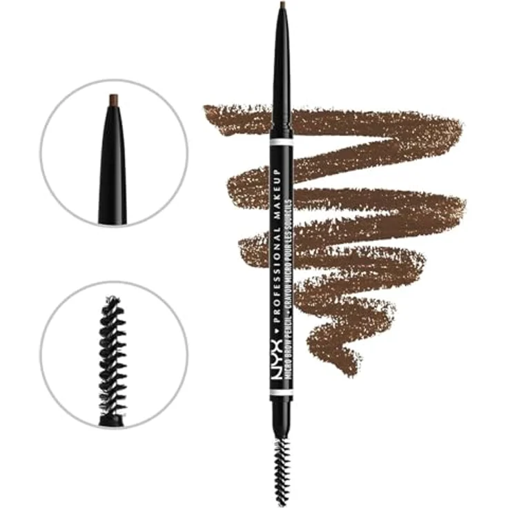 NYX Micro Brow Pencil ash brown Augenbrauenstift – Bild 3
