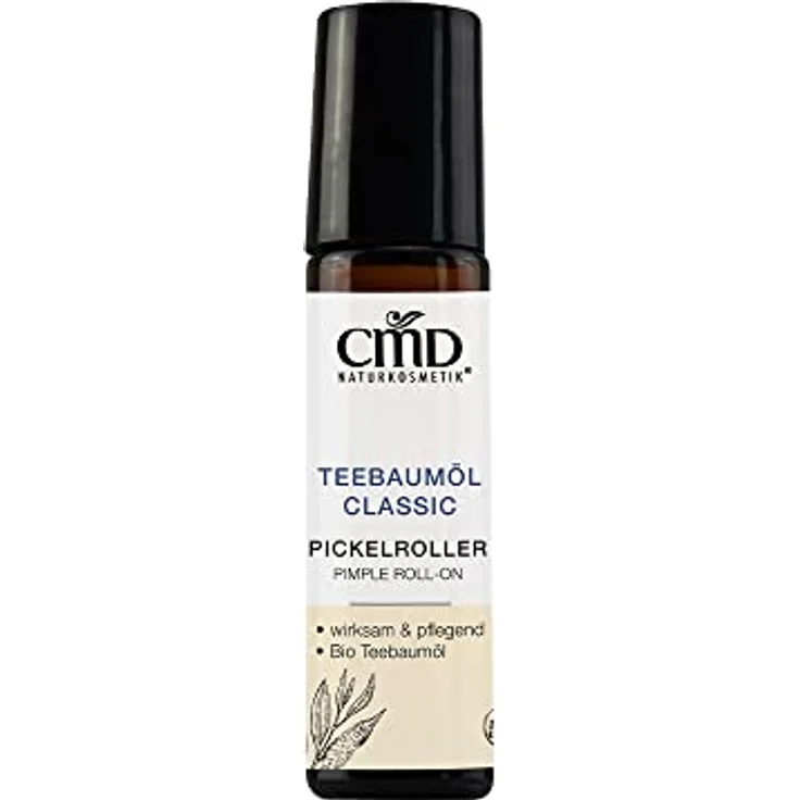 CMD Naturkosmetik Gesichtspflege Teebaum Classic, 10 ml, für Misch- und normale Haut, mit biologischem Teebaumöl und Aloe Vera – Bild 2