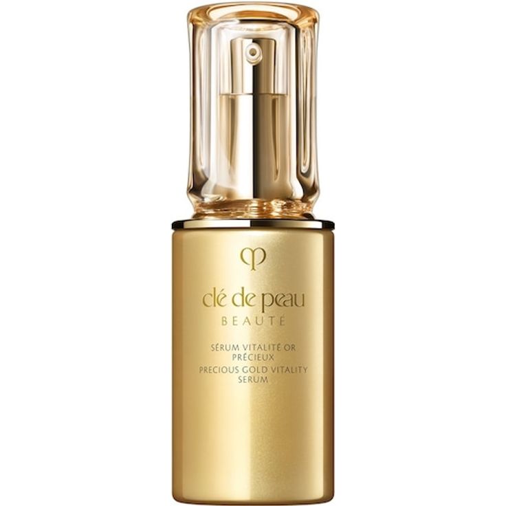 Clé de Peau Beauté Serum Precious Gold Vitality, Gesichtsserum mit 24-karätigem Gold und Retinol-Komplex, 40 ml