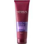 Nexxus, Balsam Blonde Assure, professionelle Conditioner für Blond, gebleicht, Platin oder grau, Formel mit Keratin und lila Pigmenten, Anti-Gelb für gefärbtes Haar, 250 ml