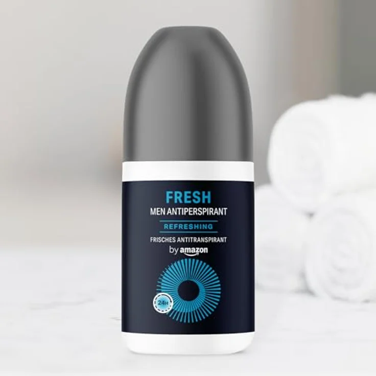 by Amazon Frisches Antitranspirant-Roll-On für Herren, 24 Stunden Schutz, vegan, dermatologisch getestet, 75 ml – Bild 5